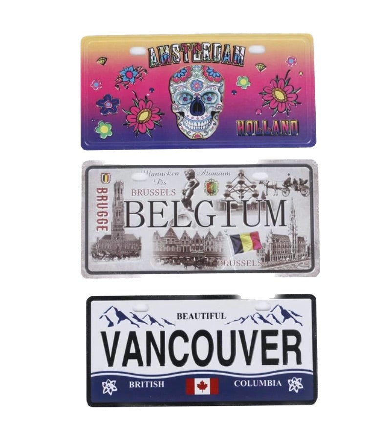 Metal License Plates - Delite Promotional Products
