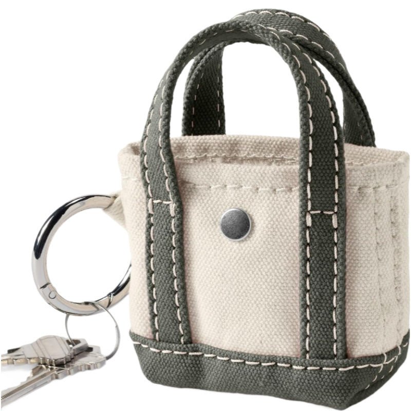 Mini Canvas Bag Keychain - Delite Promotional Products