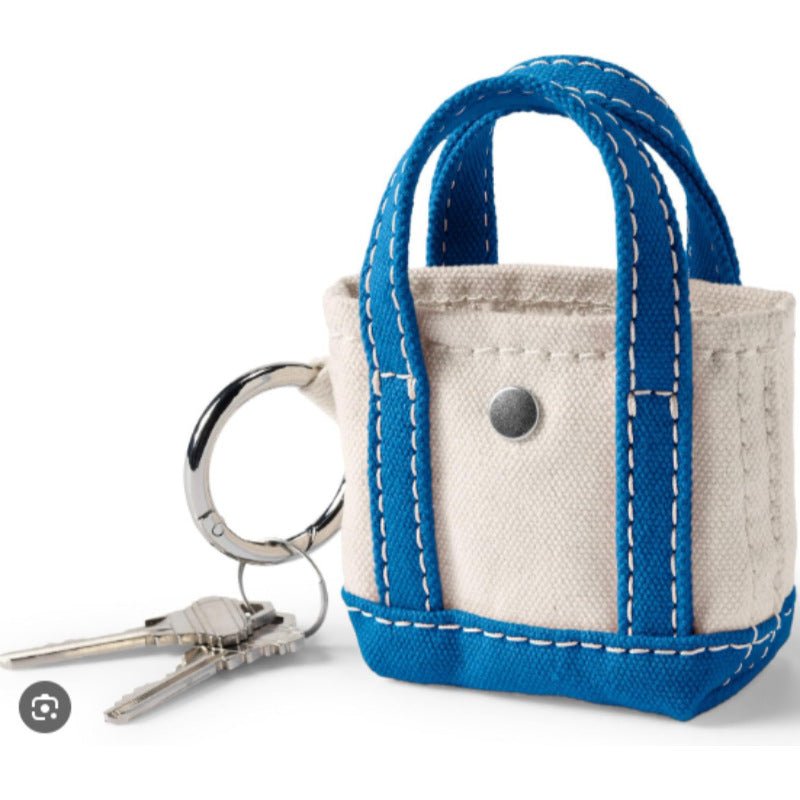 Mini Canvas Bag Keychain - Delite Promotional Products
