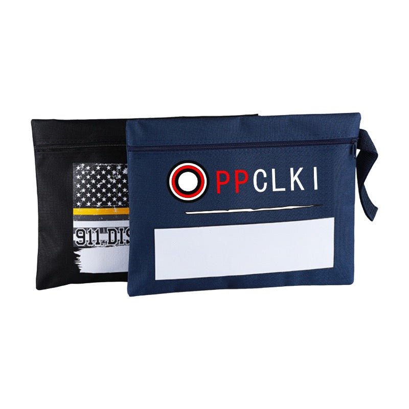 Multi Function File Organize Zipper Pouch With Match Handle - Delite Promotional Products