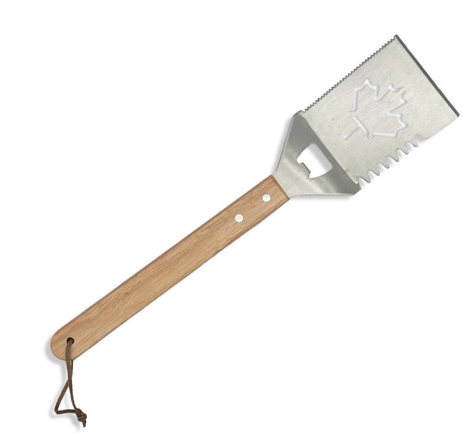 Multifunction Grill Spatula With Wooden Handle - Delite Promotional Products