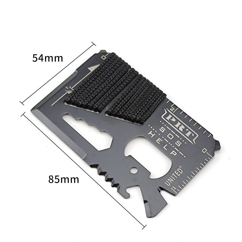 Multifunctional Camping Paracord Survival Card - Delite Promotional Products