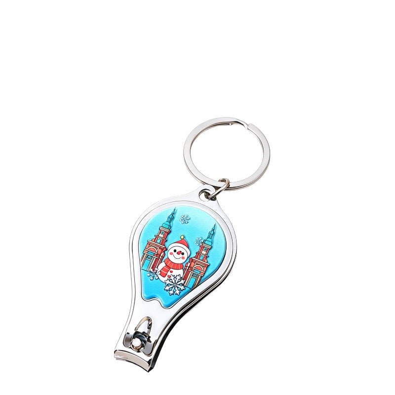 Nail Clipper & Bottle Opener 2 In 1 Kit With Color Box - Delite Promotional Products
