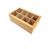 Natural Bamboo Tea Box Organizer - Delite Promotional Products