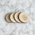 Natural Wooden Coaster Set (set Of 4) - Delite Promotional Products