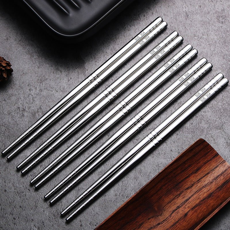 Non - slip Stainless Steel Chopsticks - Delite Promotional Products