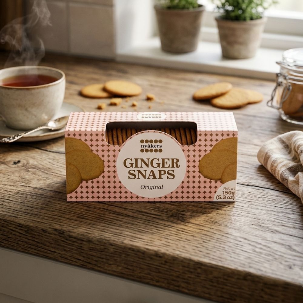 Nyakers Original Ginger Snaps 150g - Delite Promotional Products