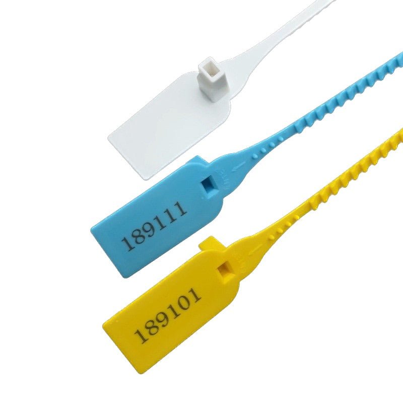 One-time Plastic Safety Seal Label With Numerical Code - Delite Promotional Products