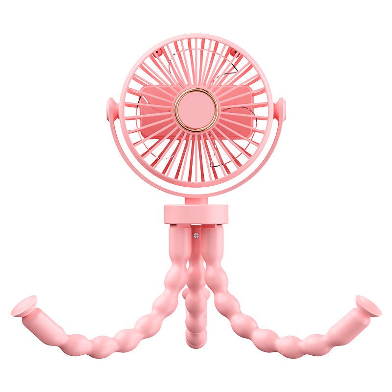 Outdoor Mini Portable Octopus Wrap Foldable Handheld Fan - Delite Promotional Products