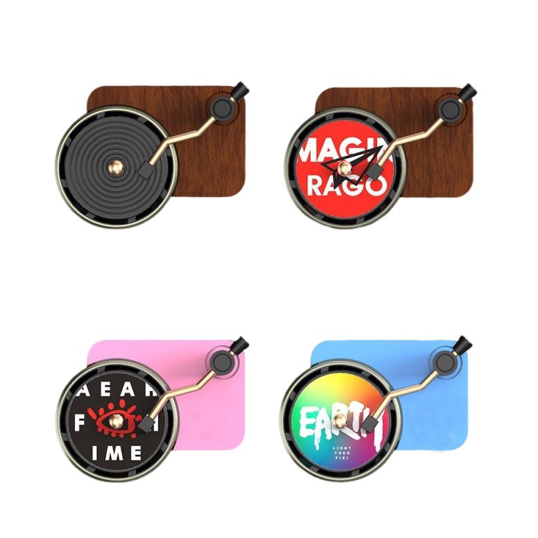 Paper Disc Air Freshener Music Player Decor Fix By Area Air Conditioning Vent Clip - Delite Promotional Products