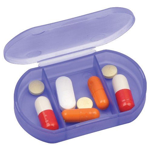 Pill Box Oval - By Boat - Delite Promotional Products
