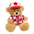 Plush Toy Bear Wearing Football Jersey And Hat - Delite Promotional Products