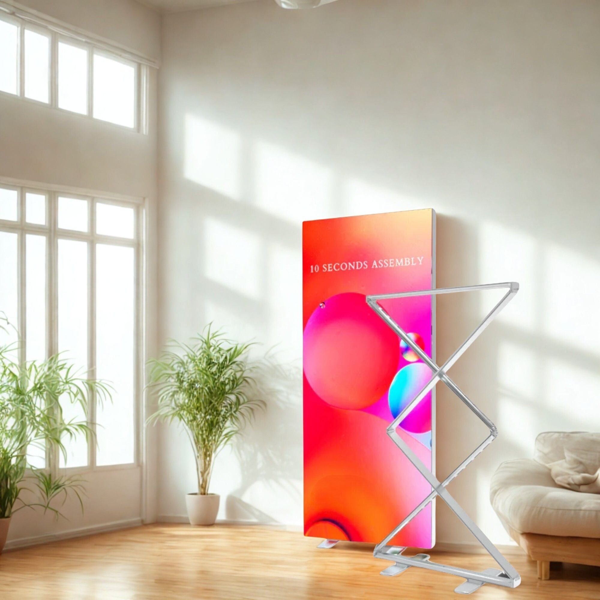 Portable Exhibition Stand Folding Lightbox - Delite Promotional Products