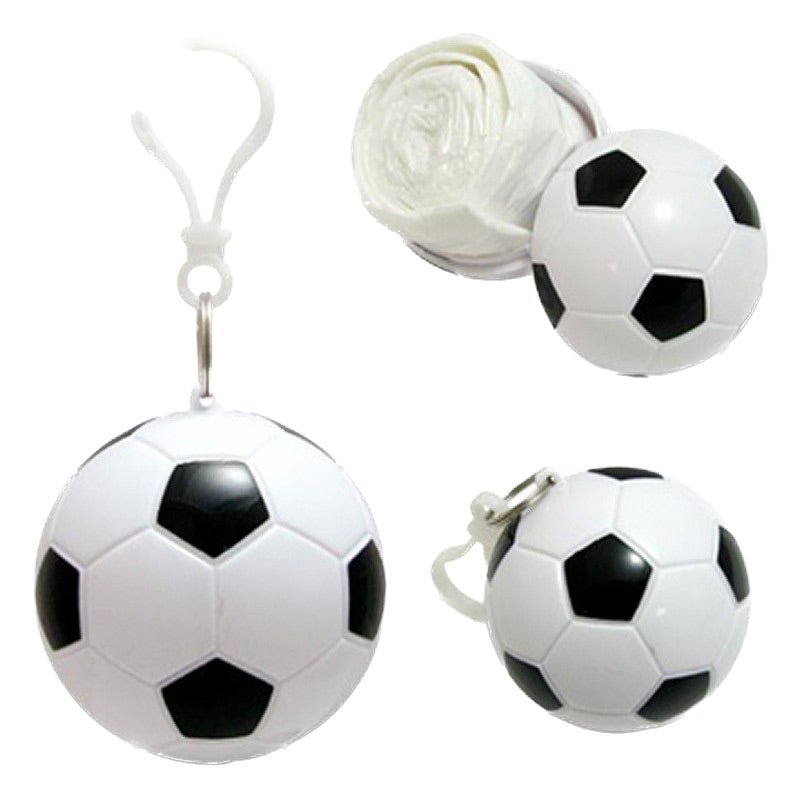 Portable Football Shaped Disposable Sun And Rain Cover For T - Delite Promotional Products