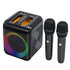 Portable Party Speaker With Two Digital Wireless Mics - Delite Promotional Products