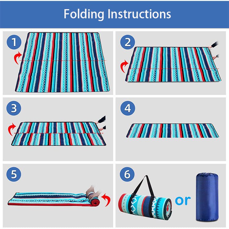 Portable Waterproof Picnic Blanket - Delite Promotional Products