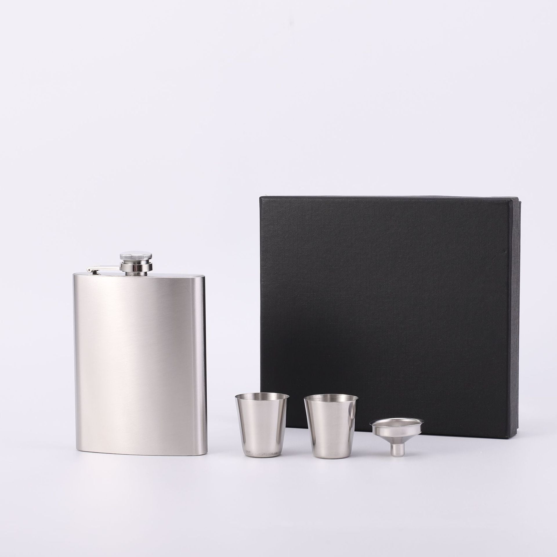 Portable Wine Bottle Cups & Liquor Pourer Gift Box Set - Delite Promotional Products