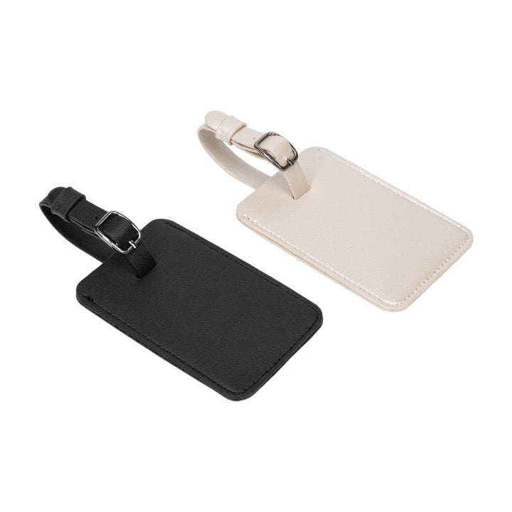 Pu Leather Hiding Luggage Tag Concealed Travel Id Holder - Delite Promotional Products
