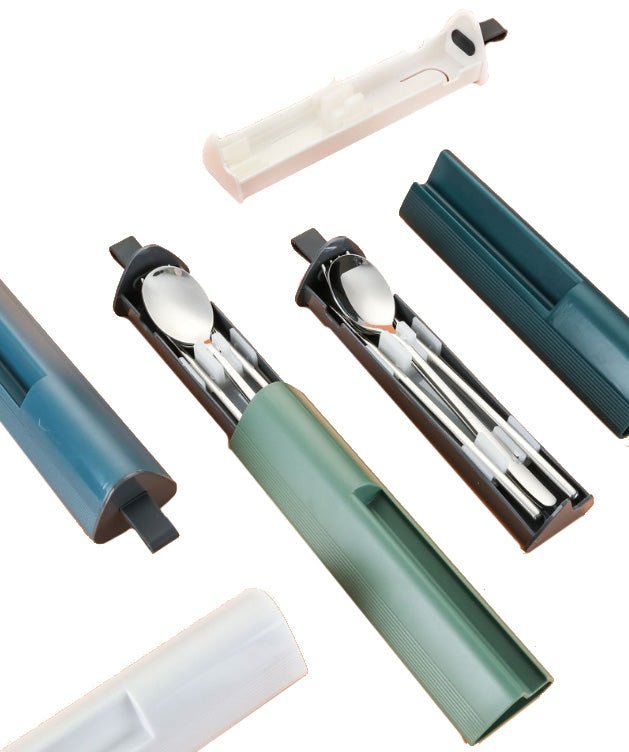 Pull - out Portable Tableware Set - Delite Promotional Products