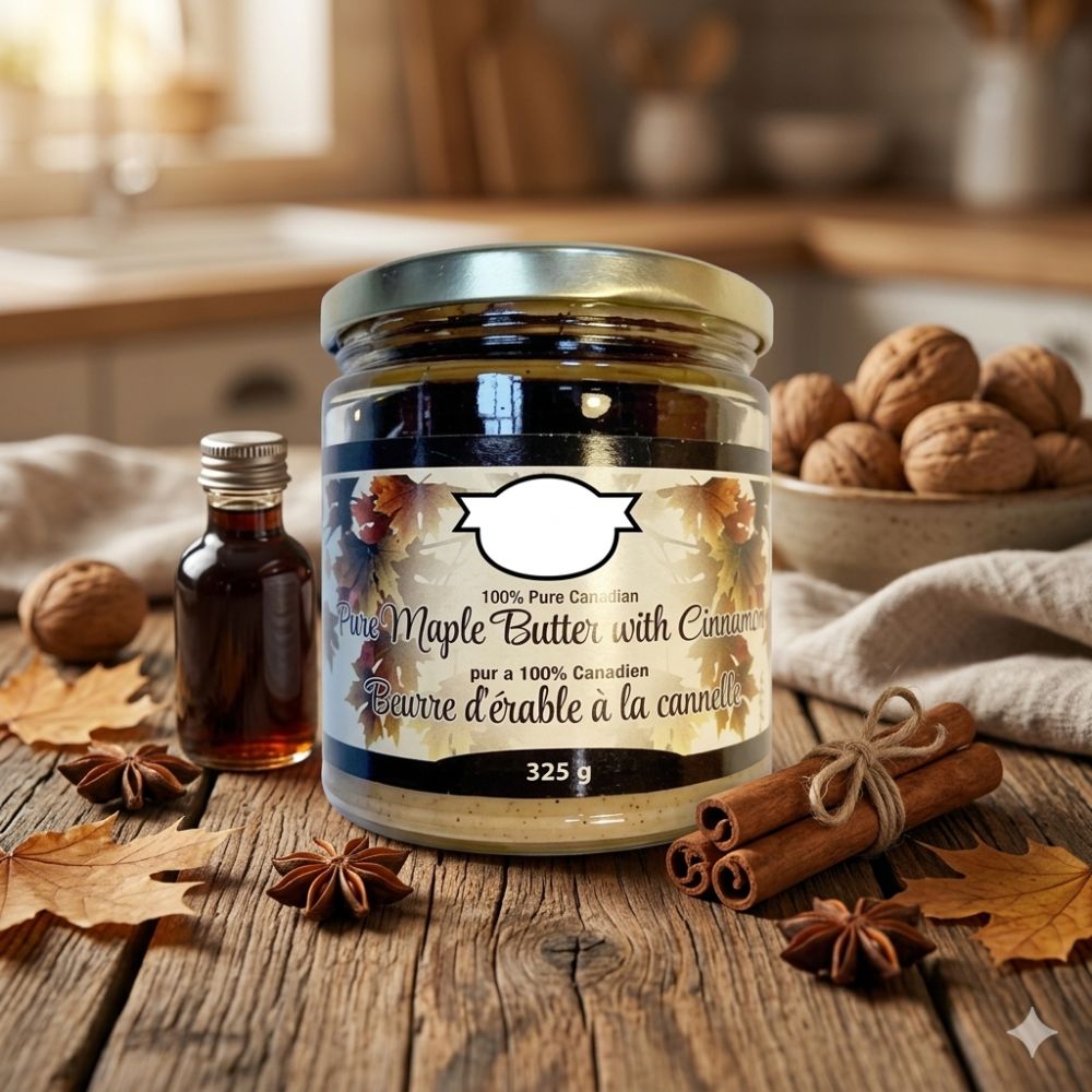 Pure Maple Butter With Cinnamon - Delite Promotional Products