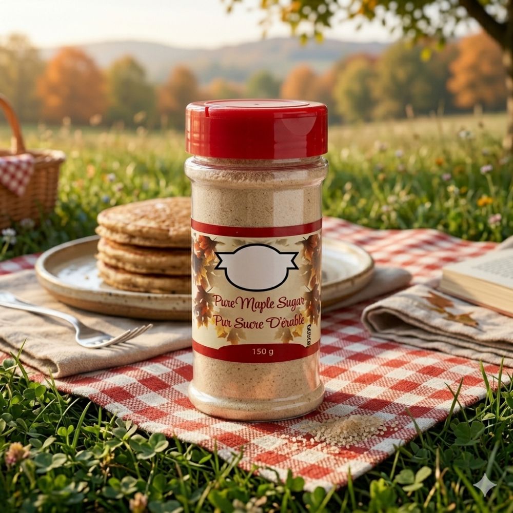 Pure Maple Sugar In Shaker - Delite Promotional Products