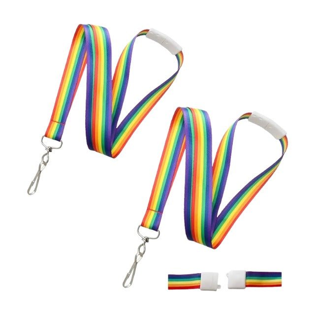 Rainbow Lanyard - Delite Promotional Products