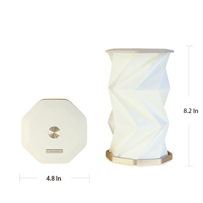 Rechargeable Portable Foldable Paper Lamp With Battery - Delite Promotional Products
