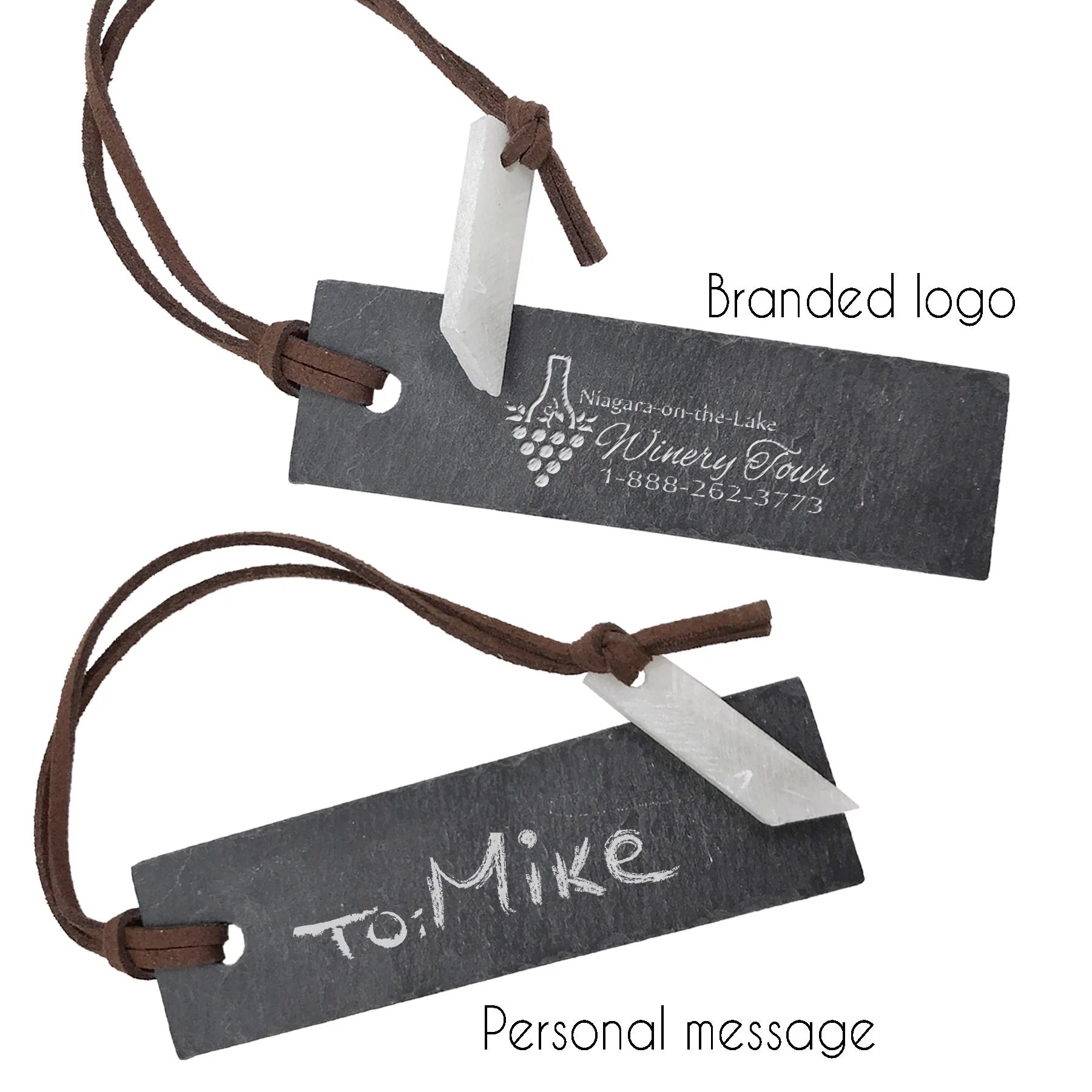 Rectangle Slate Gift Tag - Delite Promotional Products