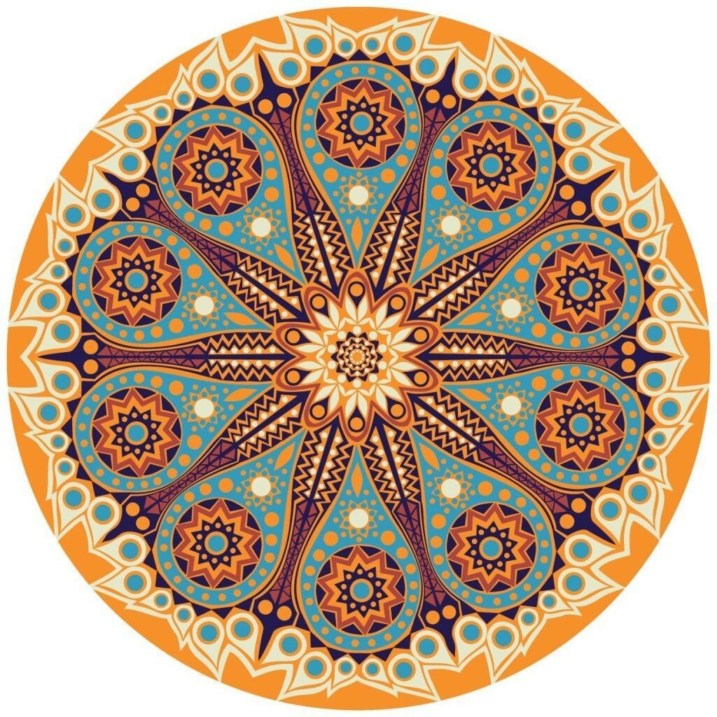 Round Ceramic Stone Coaster Full Color Printed 2pcs Set - Delite Promotional Products