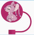Round Silicone Straw Topper - Delite Promotional Products