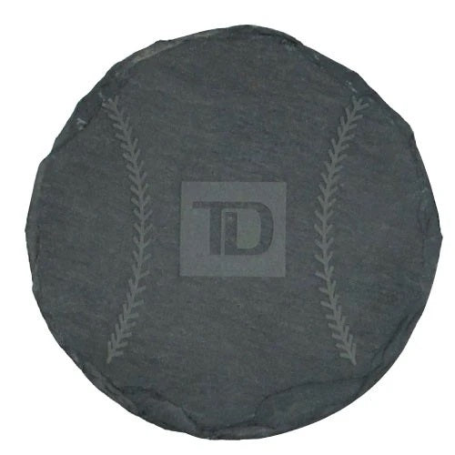 Round Slate Coaster (single Pack) - Delite Promotional Products