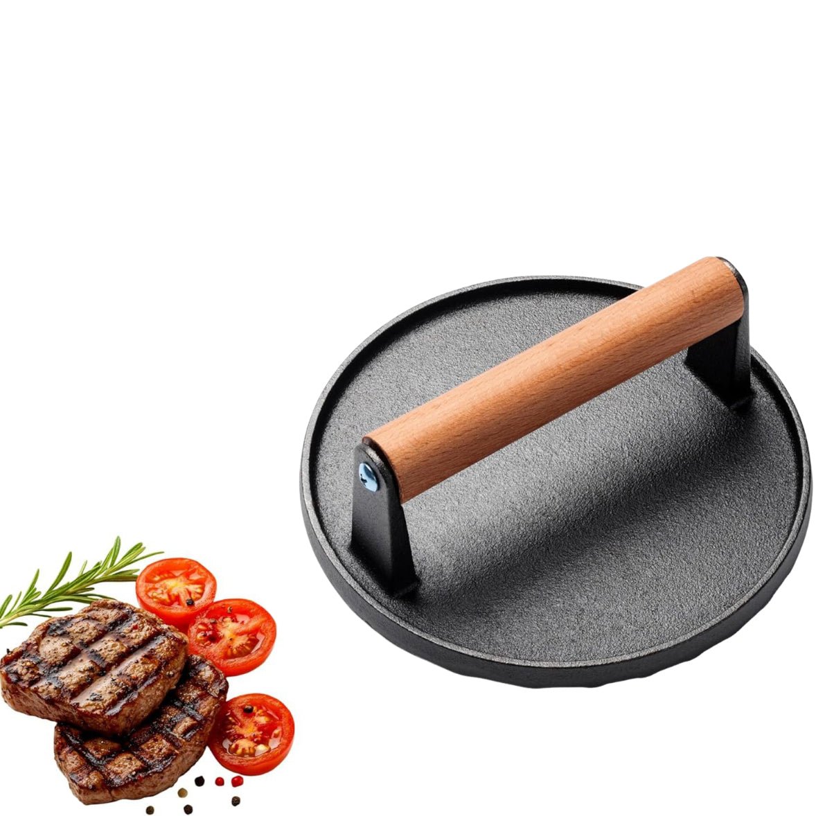 Round Smash Burger Press - Delite Promotional Products