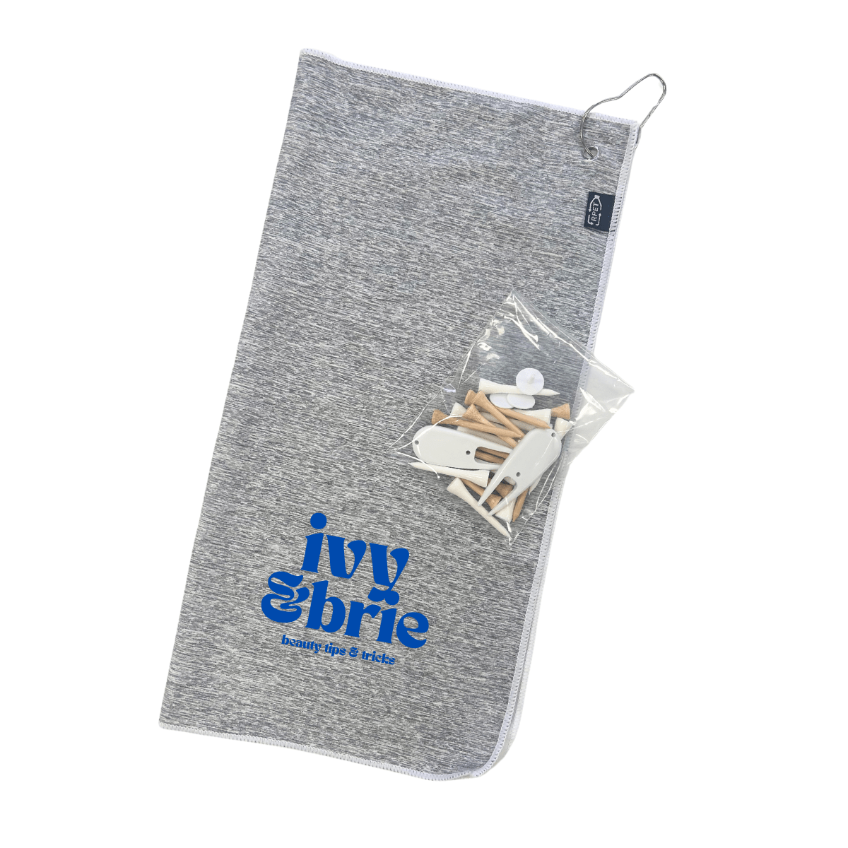 Rpet Sports/golf Towel With Free Tees - Delite Promotional Products