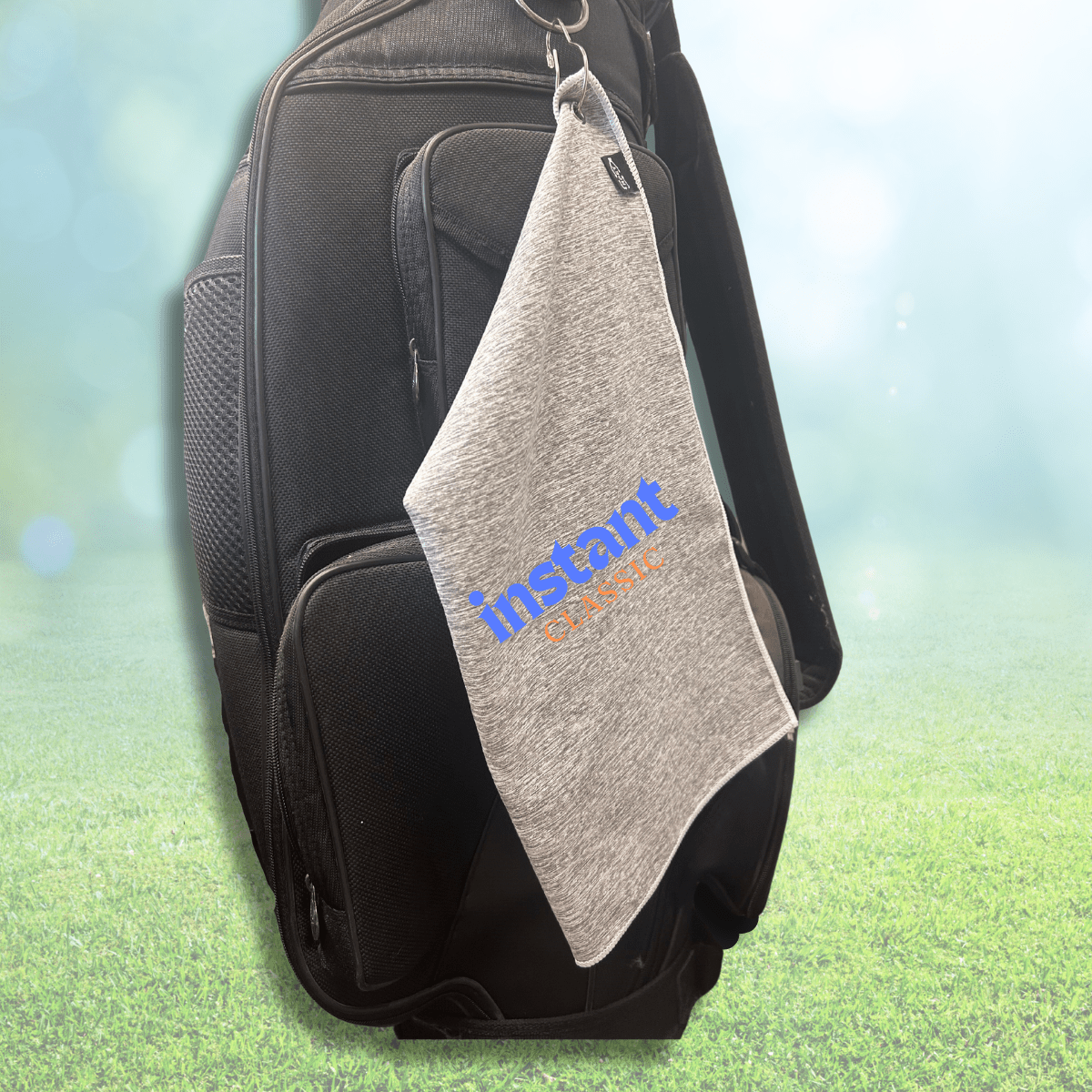 Rpet Sports/golf Towel With Free Tees - Delite Promotional Products