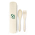 School - friendly Wheat Straw Utensil Set - Delite Promotional Products