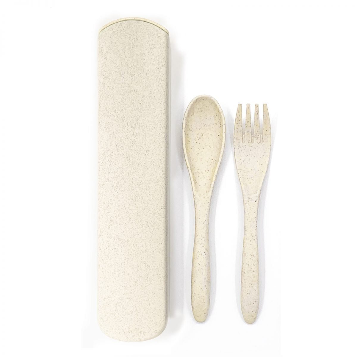 School - friendly Wheat Straw Utensil Set - Delite Promotional Products