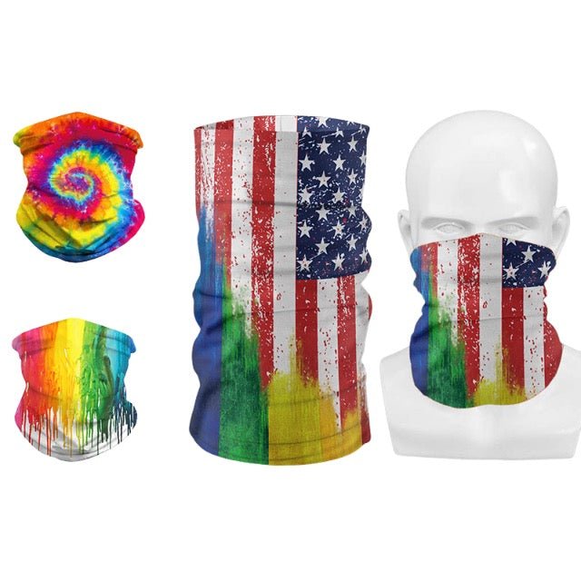 Seamless Headwear Bandana Neck Gaiter Head Wrap Headband Balaclava Magic Scarf - Delite Promotional Products