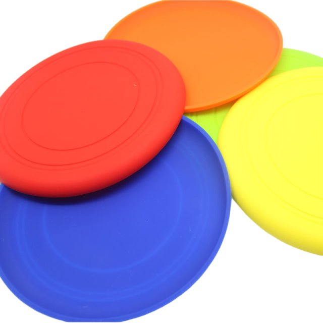 Silicone Dog Flying Disc - Delite Promotional Products