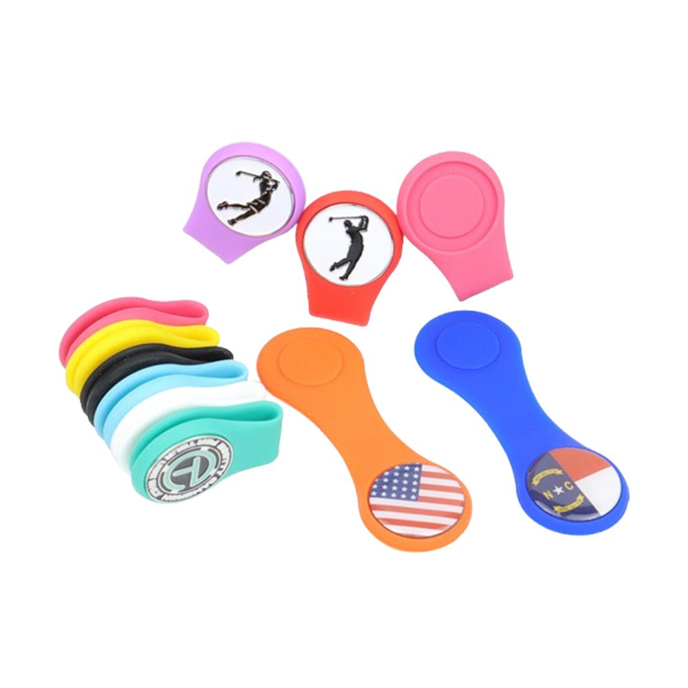 Silicone Magnetic Golf Ball Marker - Delite Promotional Products