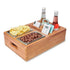 Snack Storage Box Wooden Grid Tray - By Boat - Delite Promotional Products