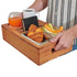 Snack Storage Box Wooden Grid Tray - By Boat - Delite Promotional Products