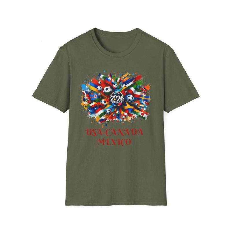 Soccer Theme Short Sleeve T Shirt - Delite Promotional Products