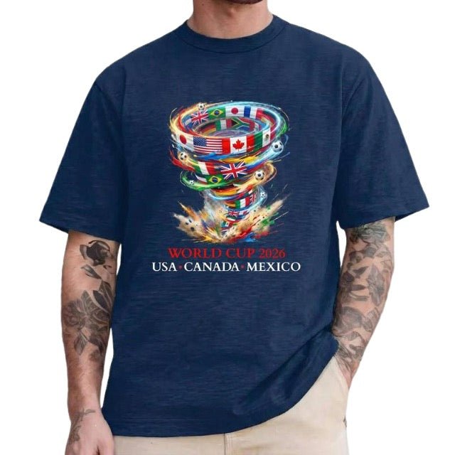 Soccer Theme Short Sleeve T Shirt - Delite Promotional Products