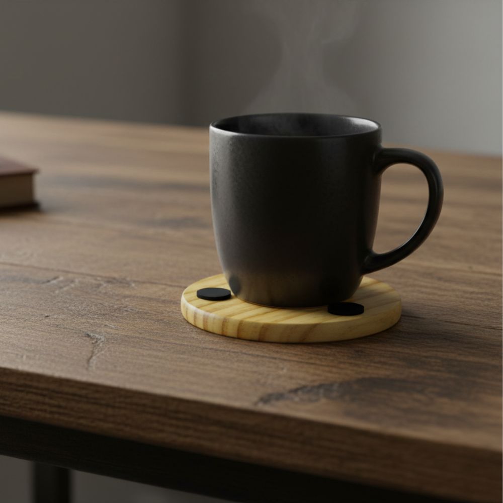 Solstice Wood Coaster - Delite Promotional Products