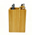 Square Bamboo Pen Holder - Delite Promotional Products