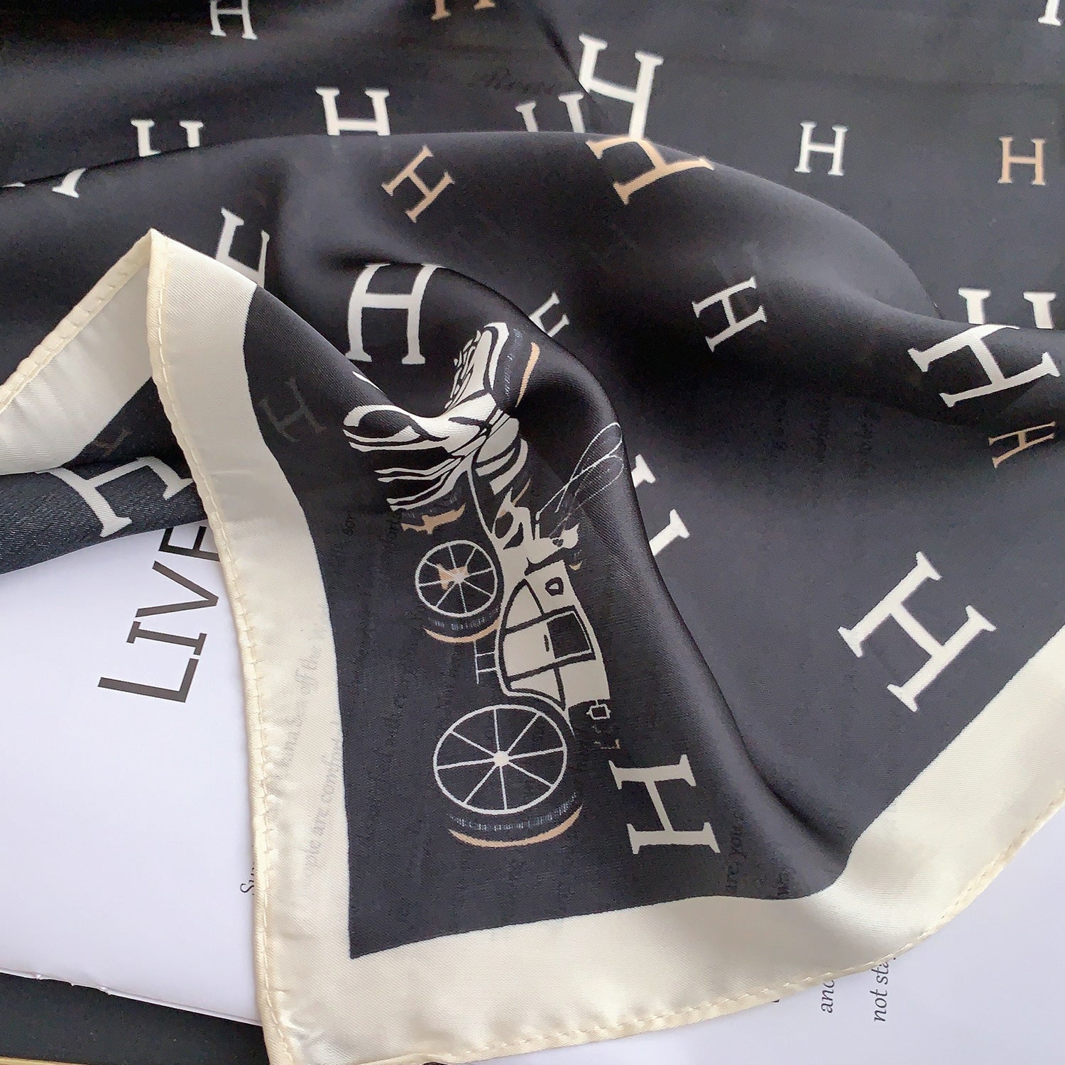 Square Polyester Scarf Neck Tie For Women - Delite Promotional Products