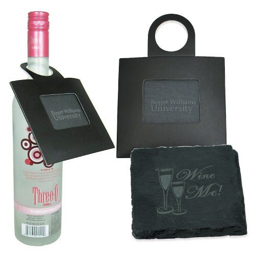 Square Slate Coaster (single Pack) - Delite Promotional Products