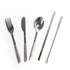 Stainless Steel Cutlery And Straw Set - Delite Promotional Products