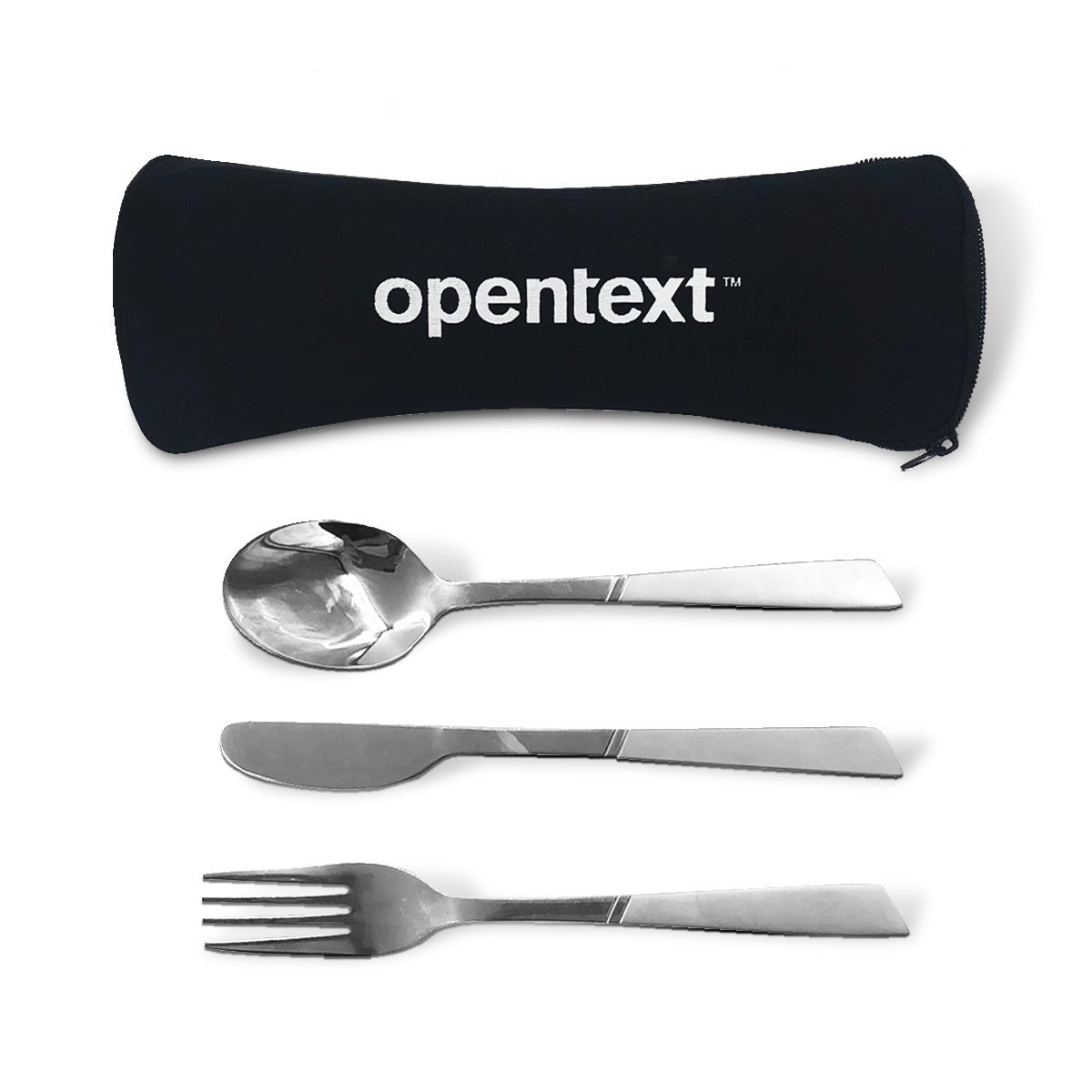Stainless Steel Cutlery Set In Pouch - Delite Promotional Products