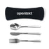 Stainless Steel Cutlery Set In Pouch - Delite Promotional Products
